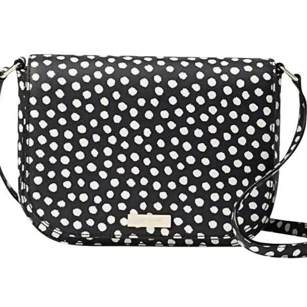 Kate Spade Large Carson Crossbody  Musical Dots Print LIKE NEW